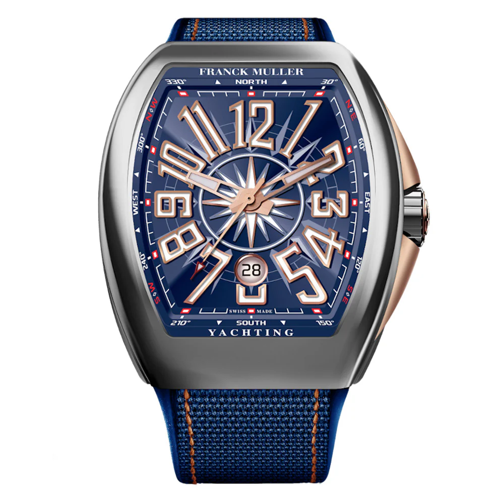 Franck Muller Vanguard Yachting 44mm Stainless Steel Automatic V45SCYACHSTG5NBL