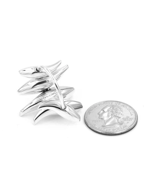 Frank Gehry Fish Ring in Sterling Silver - Image 5