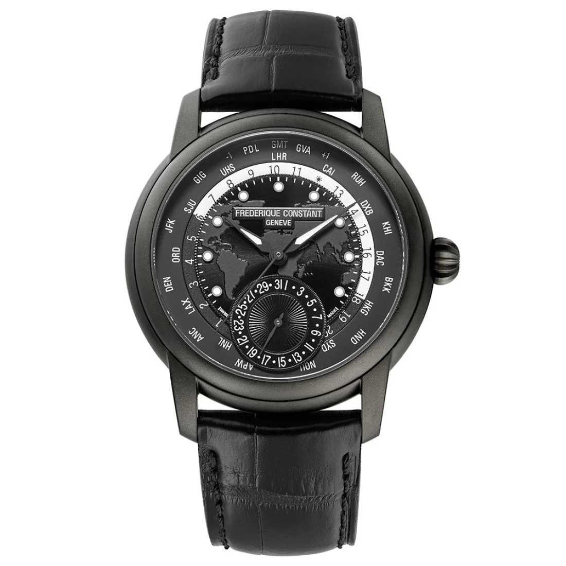 Frederique Constant Classics Worldtimer Manufacture Globetrotter FC-718BAWM4TH6