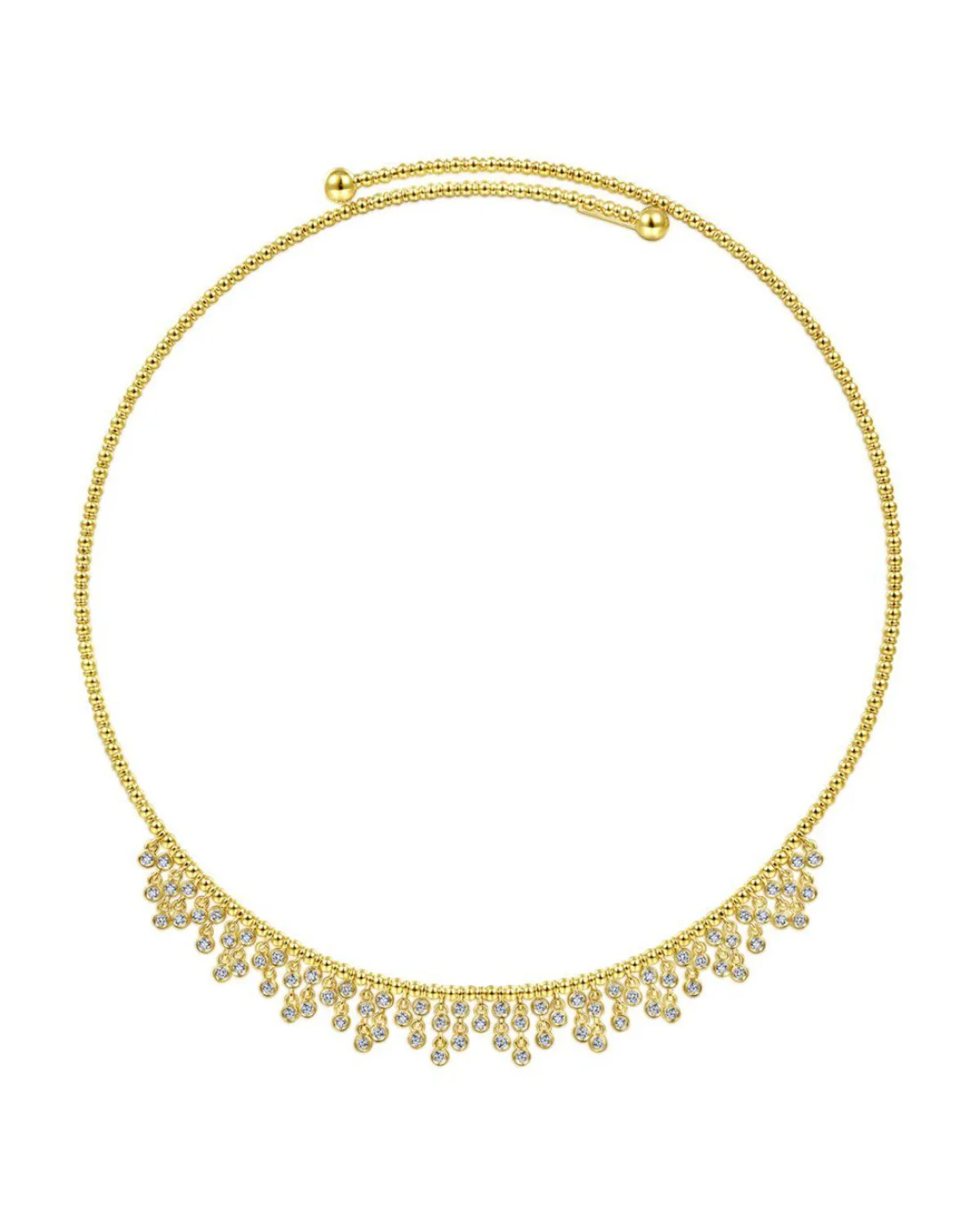 Gabriel & Co. Bujukan Bead Diamond Choker - Image 2