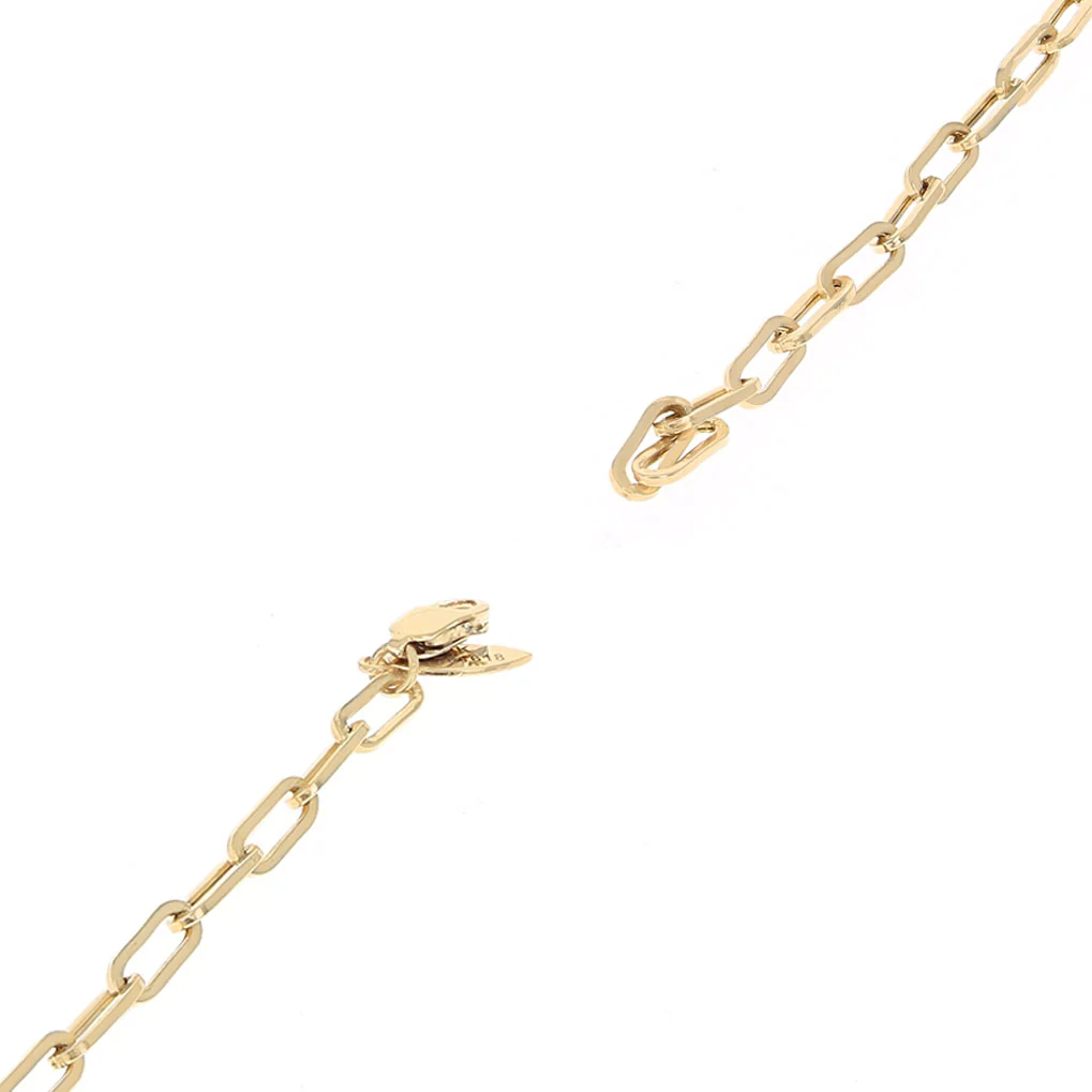 Gabriel & Co. Bujukan Collection Diamond Bar Bracelet in Yellow and White Gold - Image 2