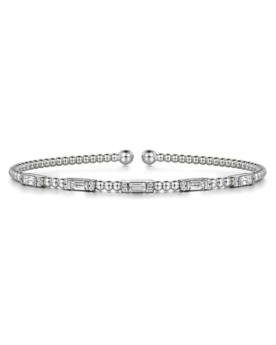 Gabriel & Co. Bujukan Collection Diamond Station Cuff - Image 2