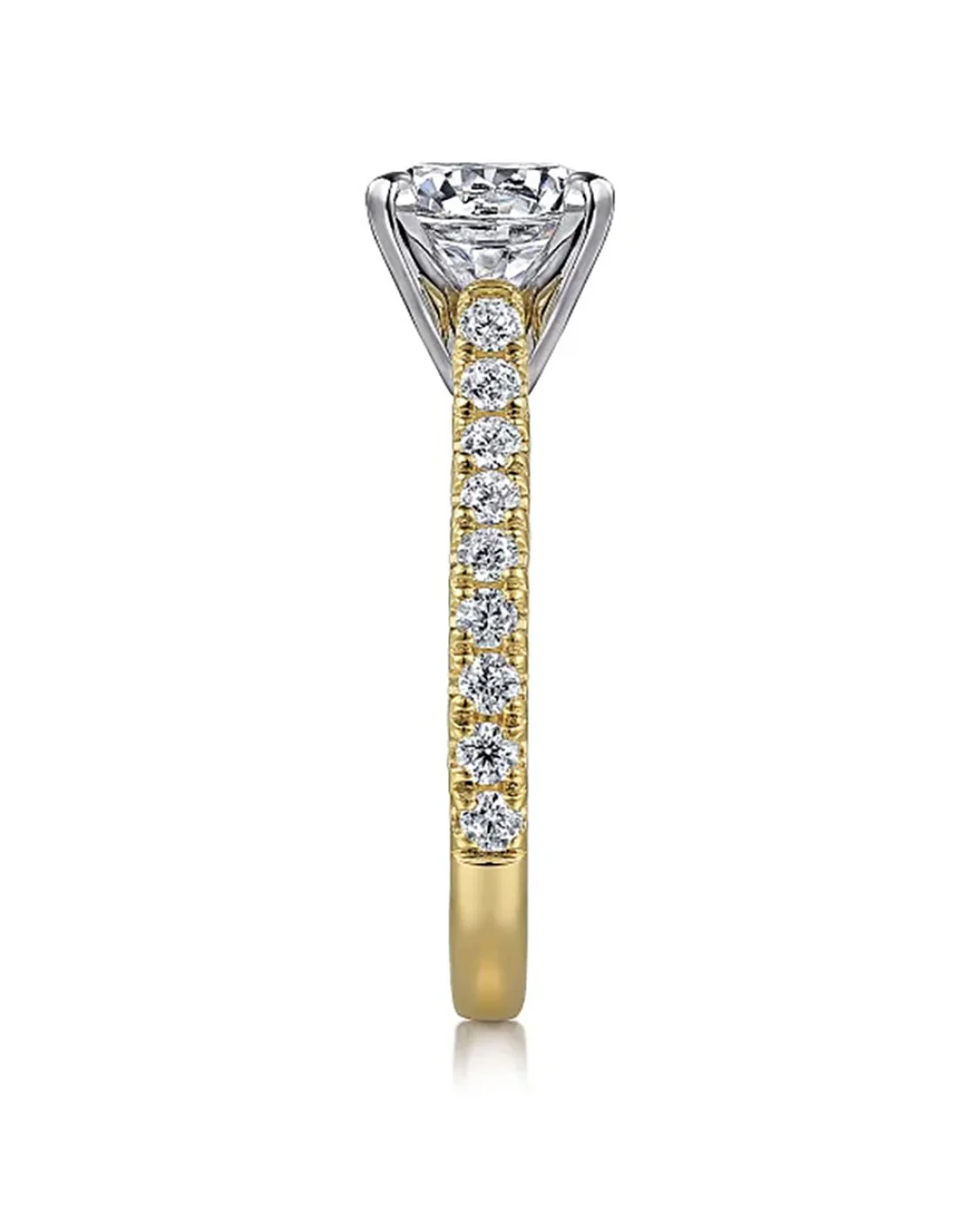 Gabriel & Co. Classic Collection Diamond Engagement Ring - Image 4