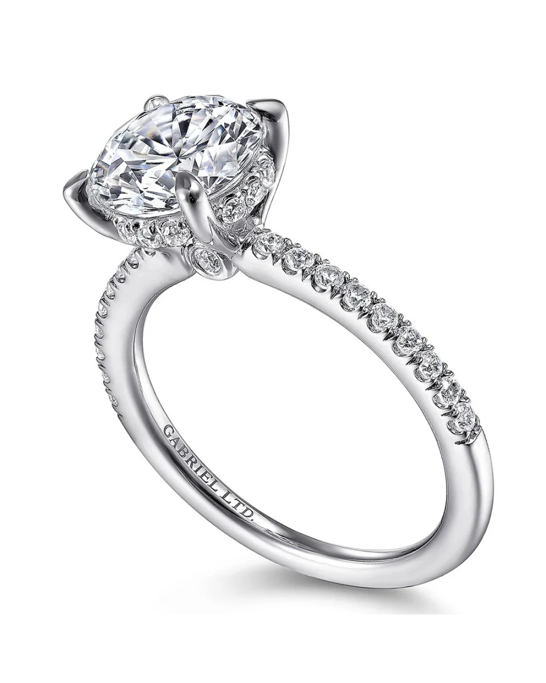 Gabriel & Co. Classic Collection Diamond Engagement Ring - Image 2