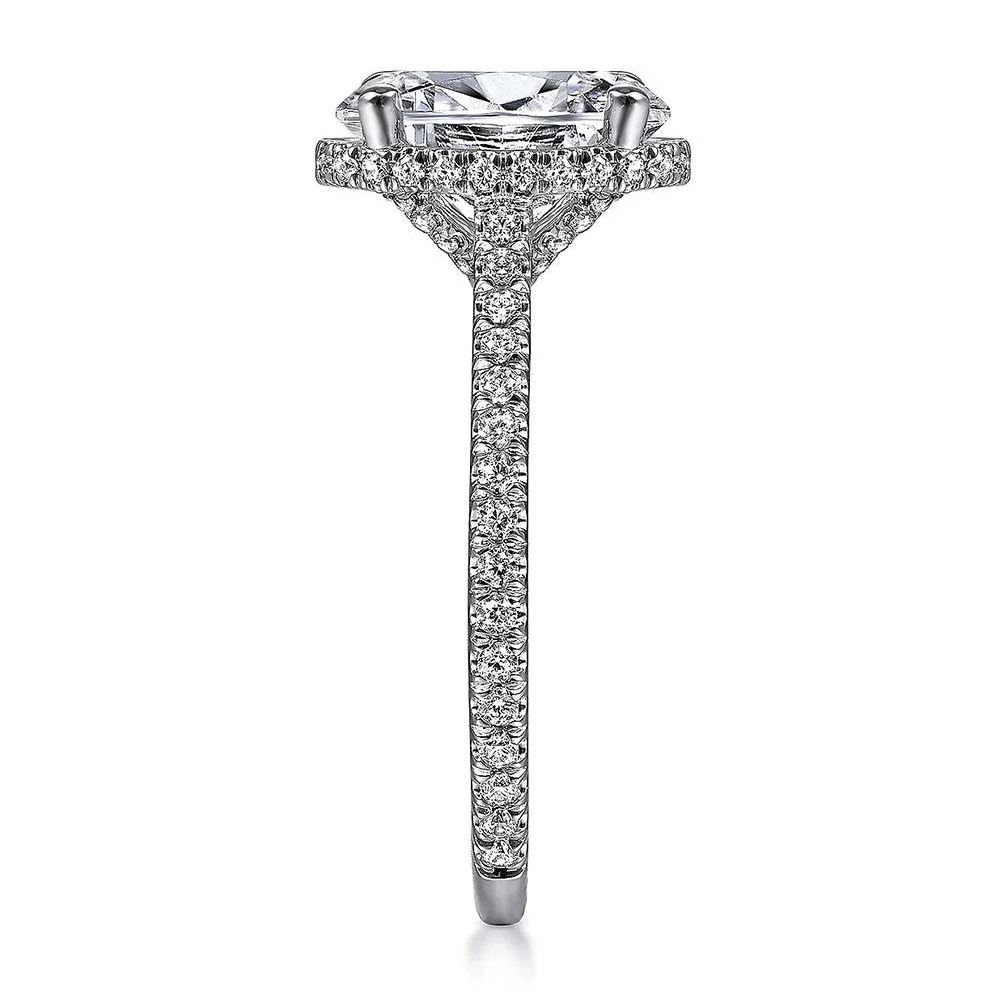 Gabriel & Co. Oval Cut Diamond Engagement Ring - Image 3