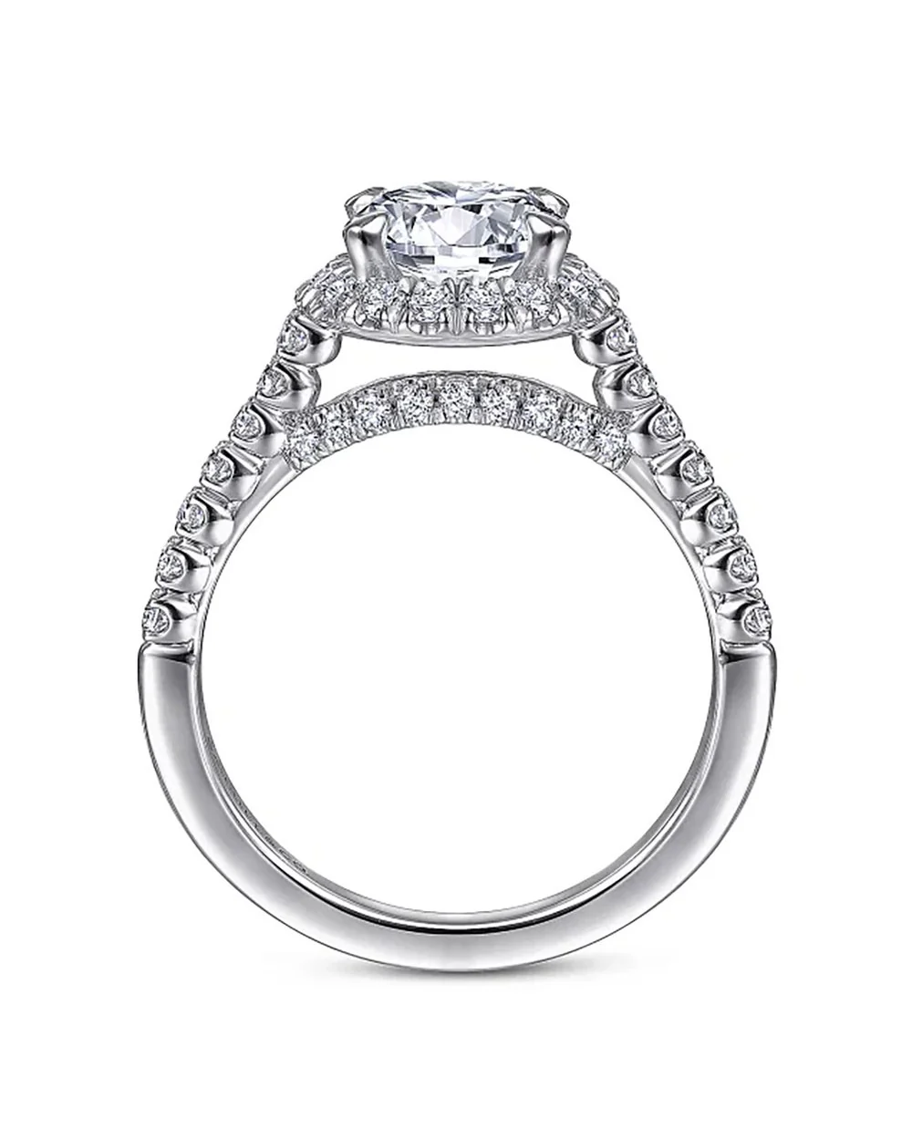 Gabriel & Co. Classic Collection Diamond Semi Mount - Image 4