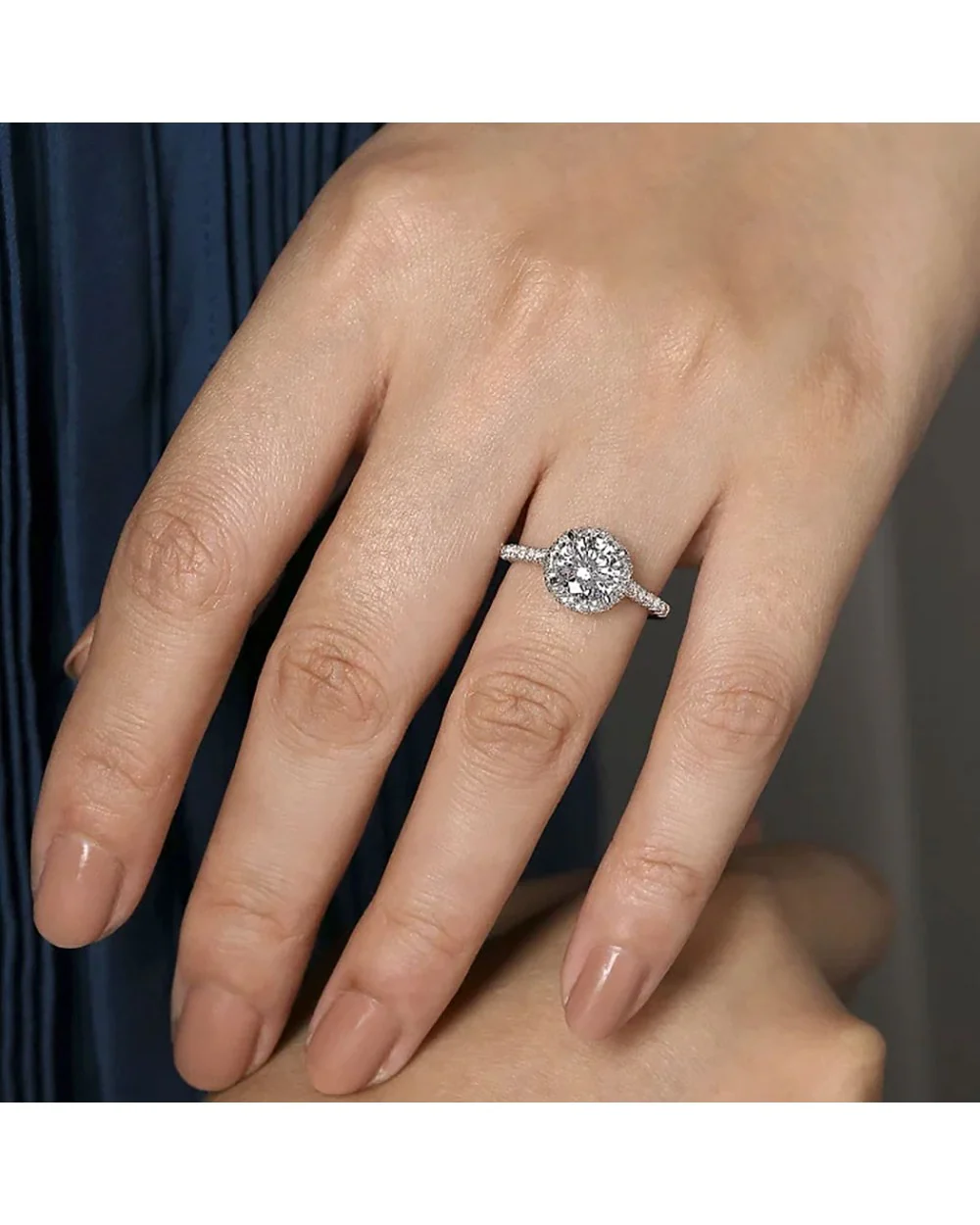 Gabriel & Co. Classic Collection Diamond Semi Mount - Image 5