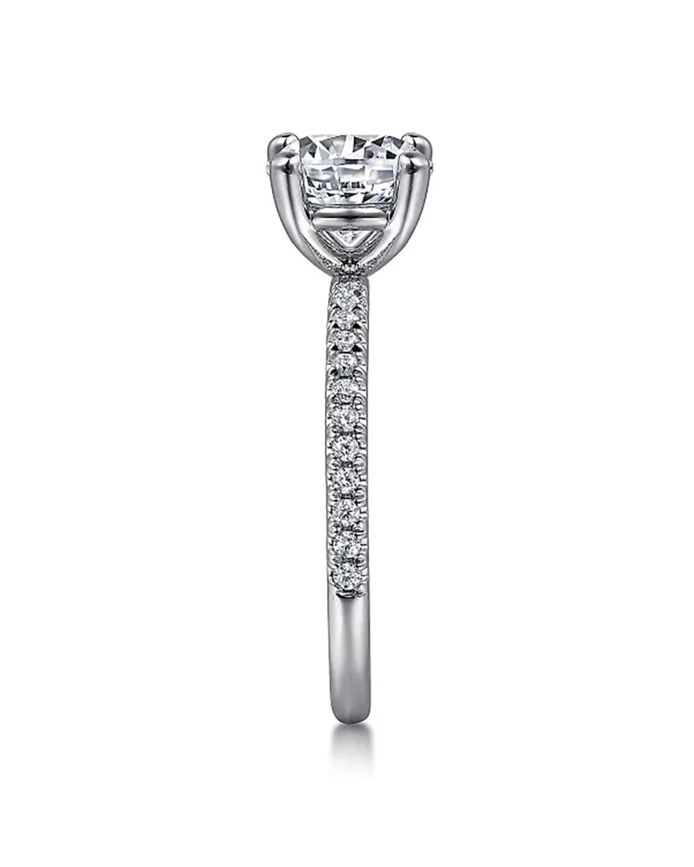Gabriel & Co. Classic Collection Diamond Semi Mount - Image 3