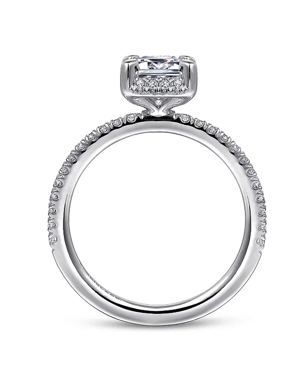 Gabriel & Co. Classic Collection Diamond Semi Mounting - Image 4