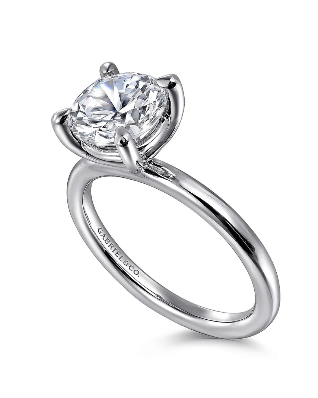Gabriel & Co. Classic Collection Solitaire Engagement Ring - Image 3