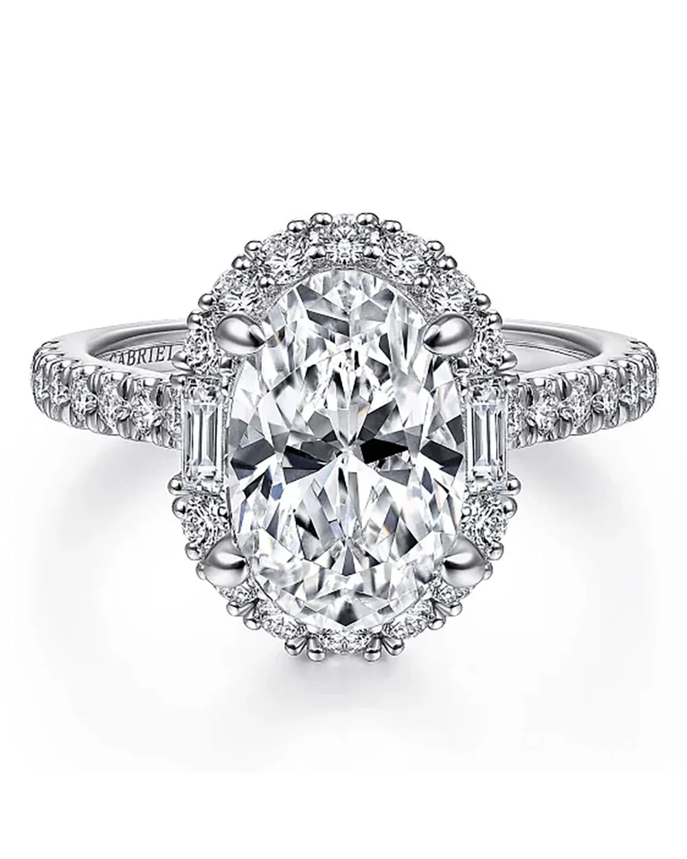 Gabriel & Co.Contemporary Collection Diamond Semi Mount - Image 2