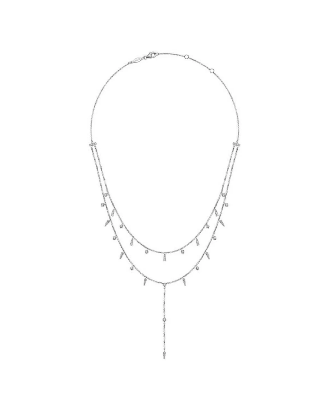 Gabriel & Co. Kaslique Diamond Y Necklace - Image 2