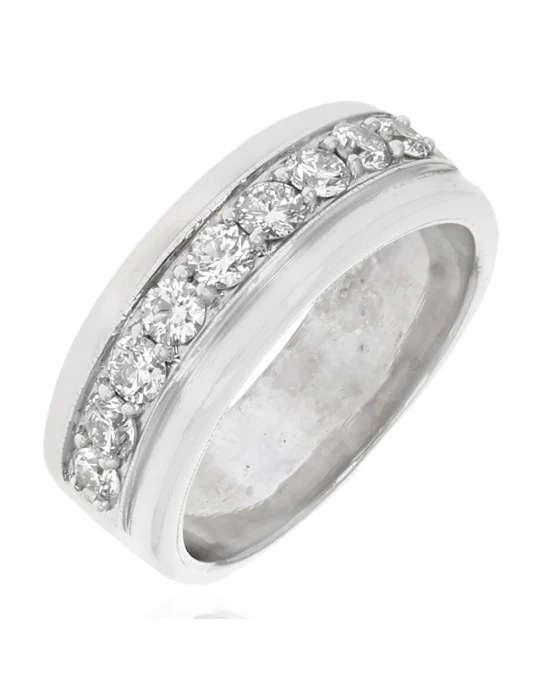 Gentleman 9 Stone Diamond Band