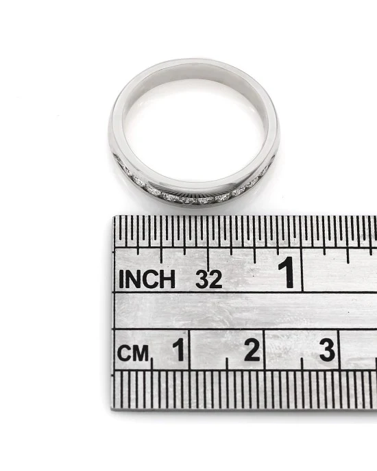 Gentleman's Diamond Band in Gold - Image 3