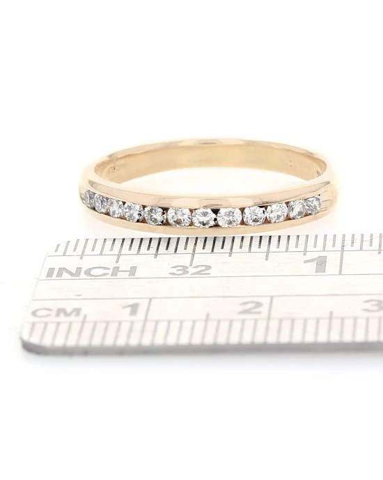 Gentlemans Diamond Wedding Band - Image 3
