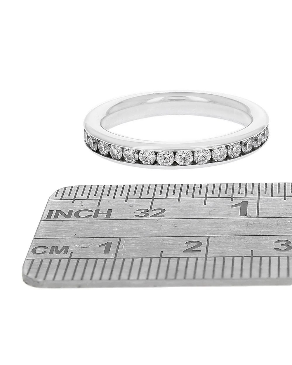 Gentlemans Hearts on Fire Diamond Eternity Ring - Image 3