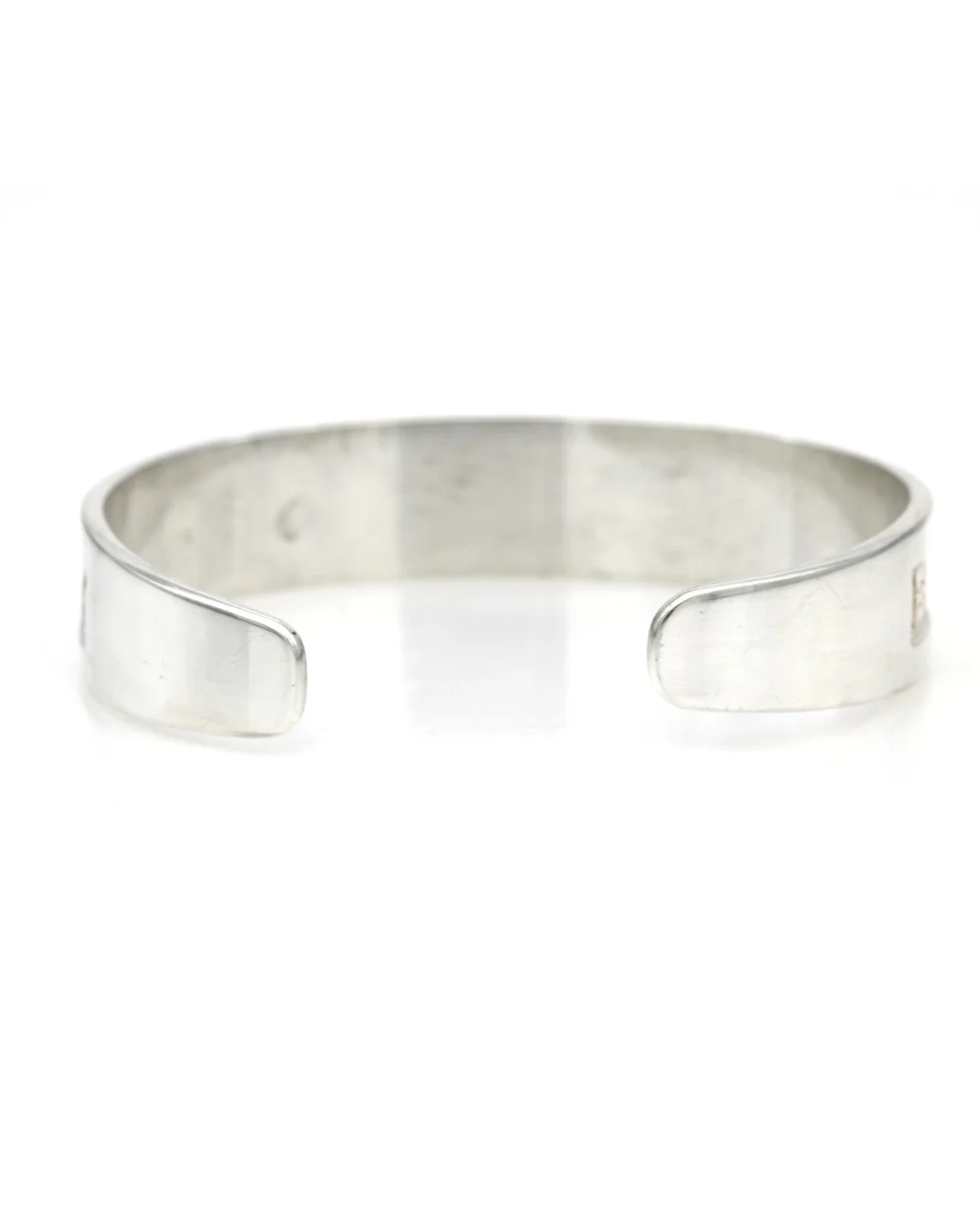 Gold and Silver Milgrain Etched Cuff - Image 3