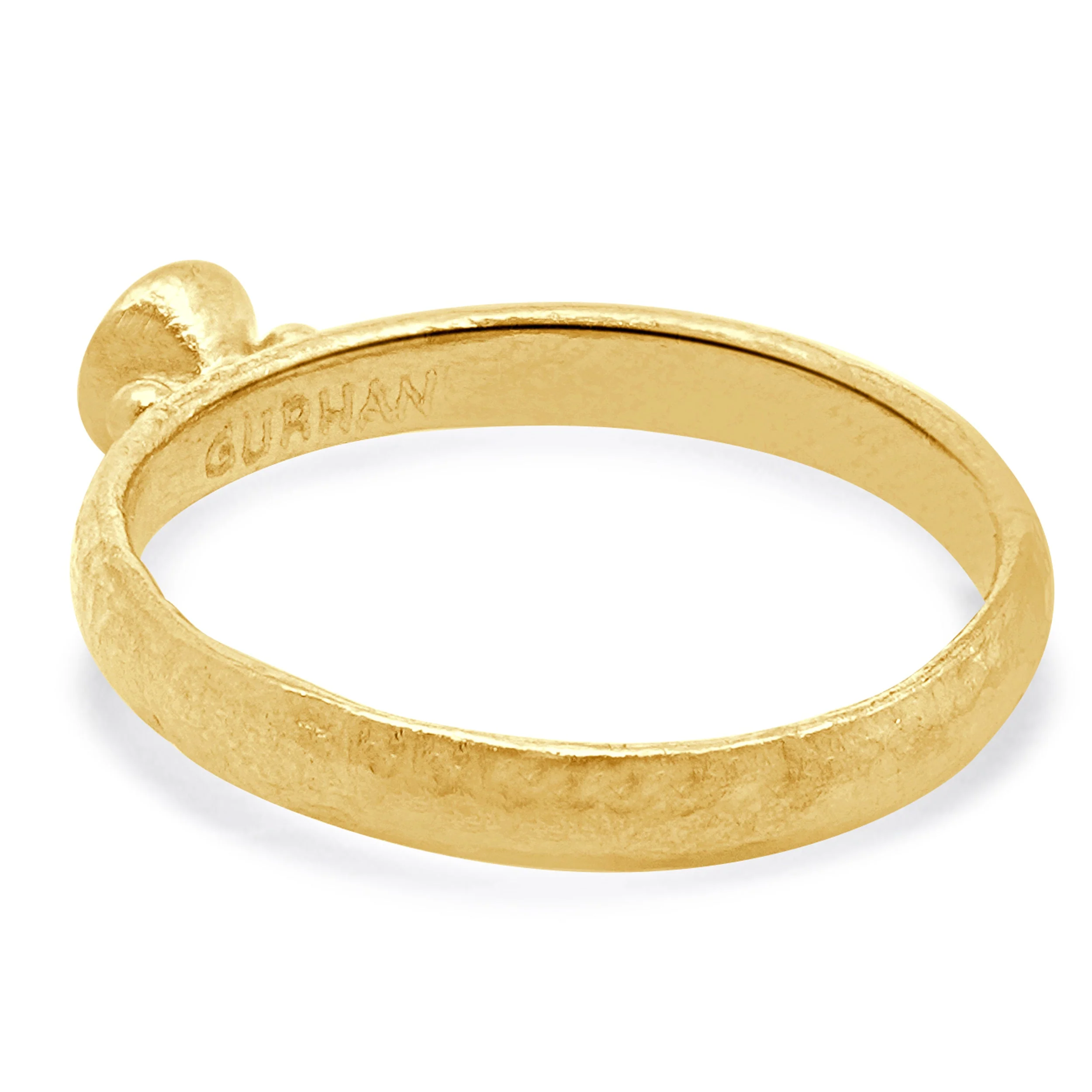 Gurhan 24 Karat Yellow Gold Diamond Prism Collection Ring - Image 4