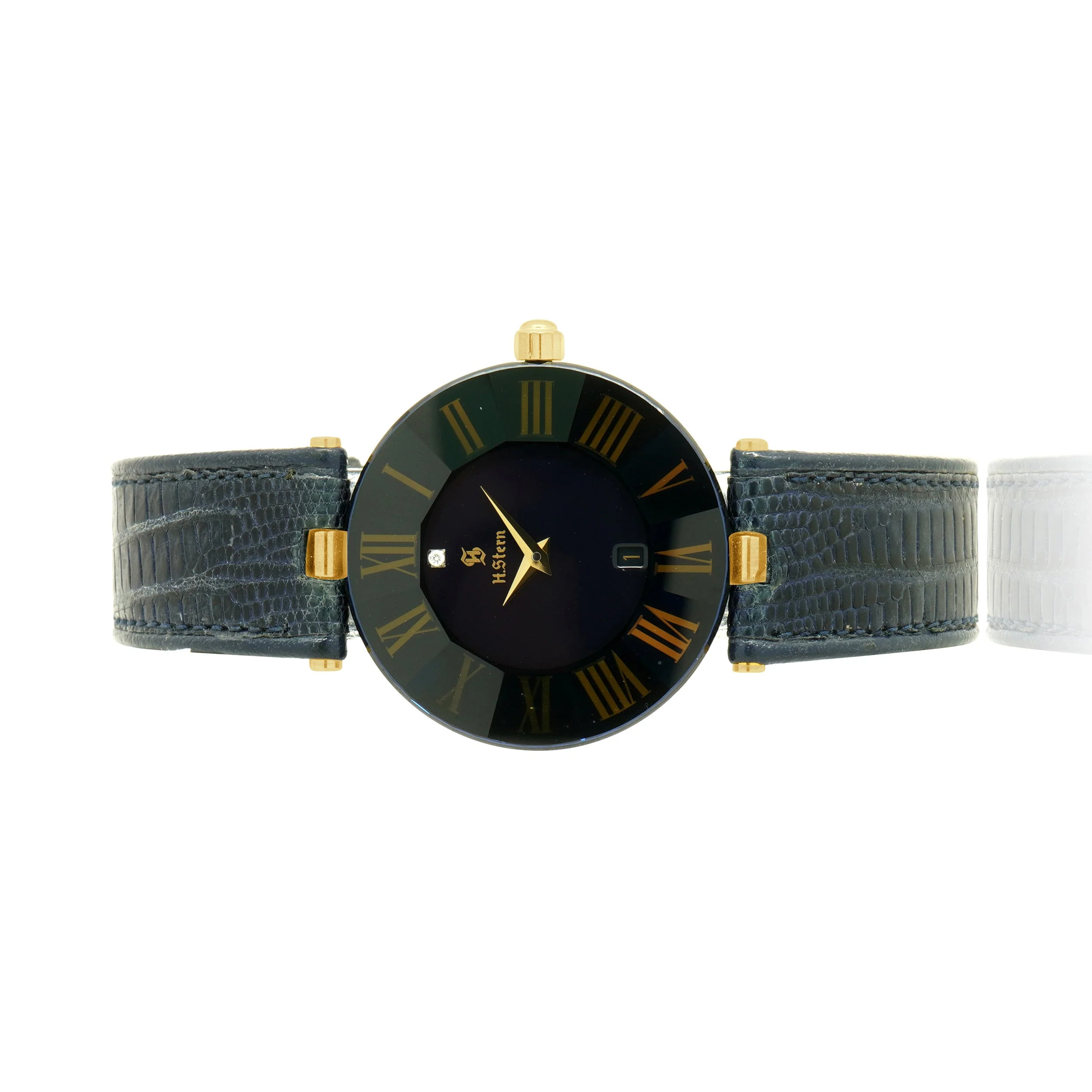 H. Stern Blue Sapphire Safira Watch 29mm - Image 2