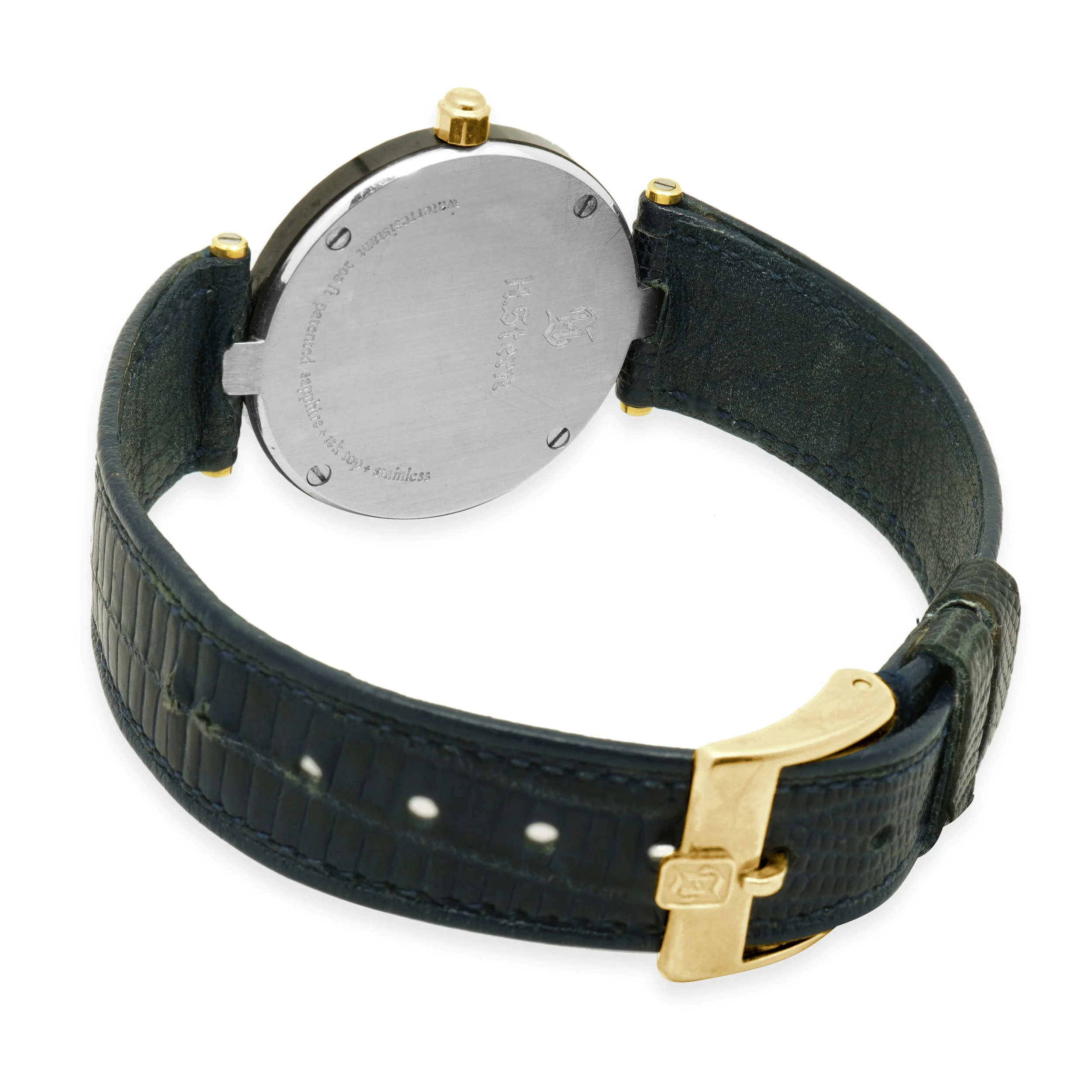 H. Stern Blue Sapphire Safira Watch 29mm - Image 3