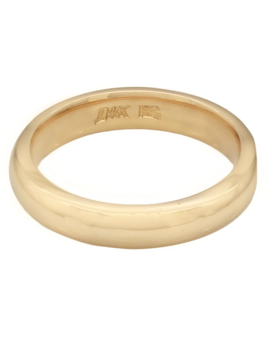 Half Round Comfort Band in Gold - Image 2