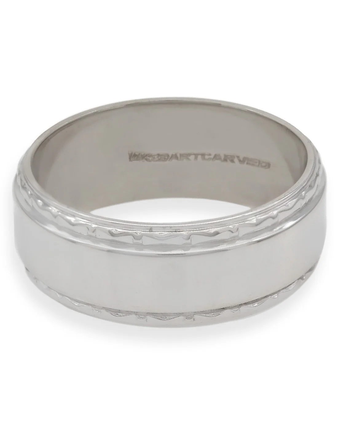 High Polish Etched Edge Band - Image 2