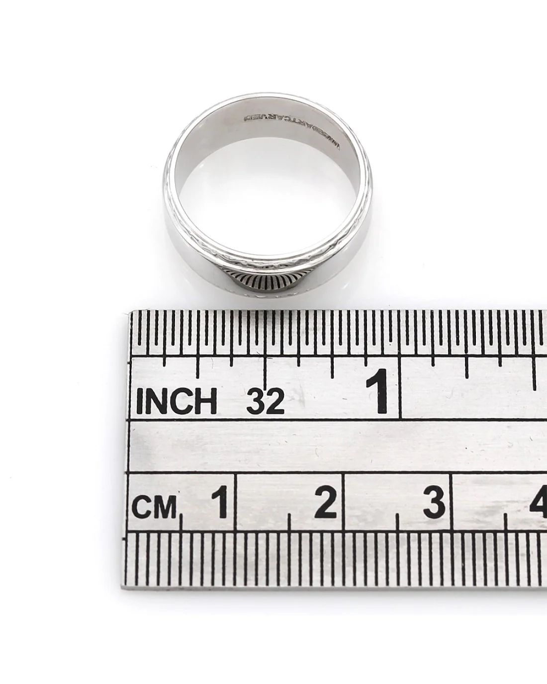 High Polish Etched Edge Band - Image 3