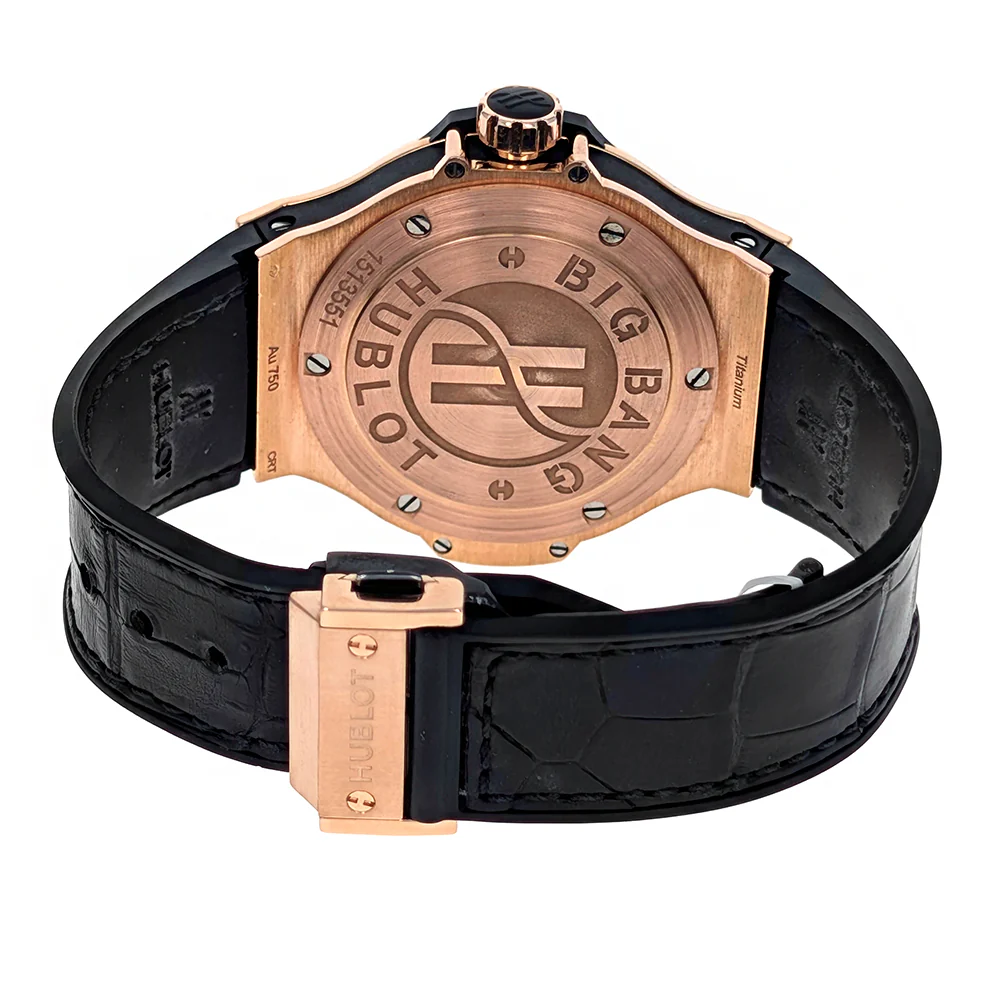 Hublot Big Bang Pave Diamonds 38mm Rose Gold 361.PX.1280.RX.1704 - Image 5