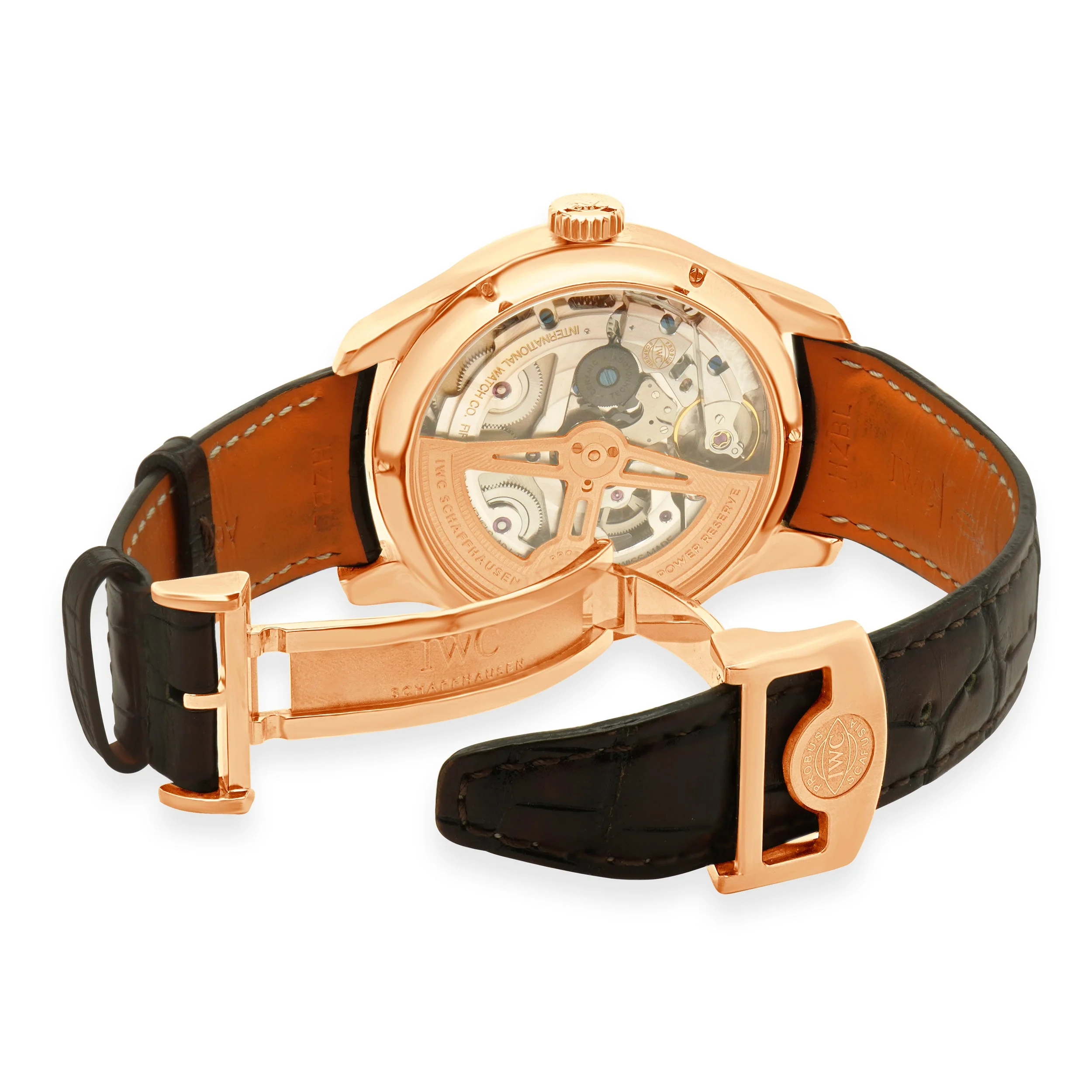 IWC 18 Karat Rose Gold Portuguese Perpetual Calendar - Image 4
