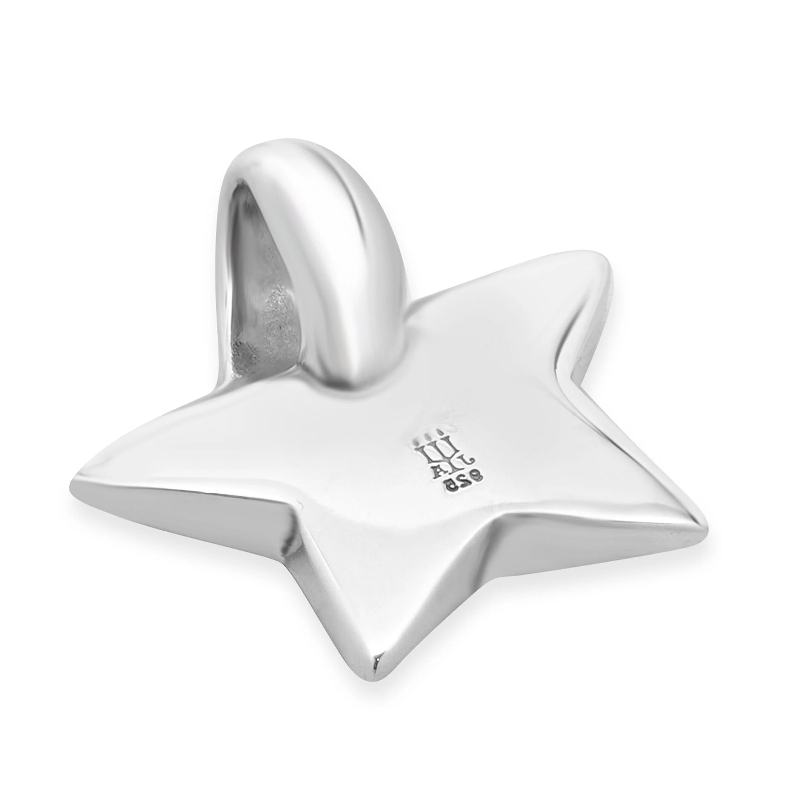 James Avery Sterling Silver Puffed Star Pendant - Image 3