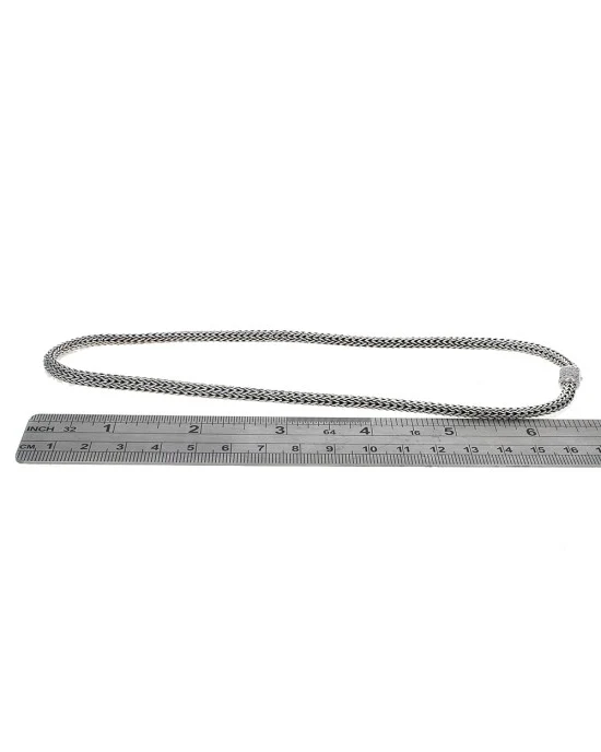 John Hardy Classic Chain with Diamond Clasp - Image 3