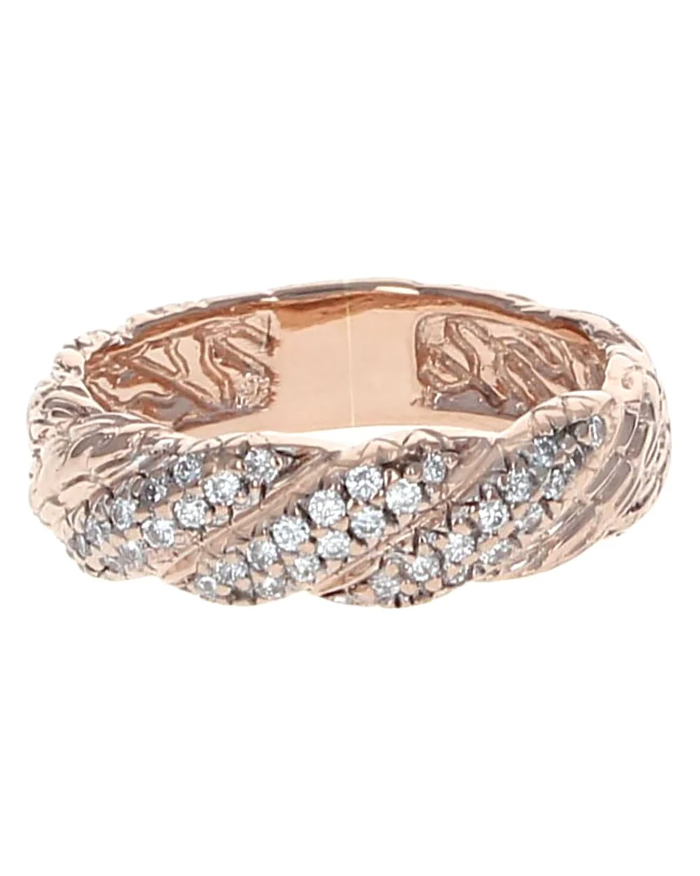 John Hardy Diamond Twisted Band - Image 2