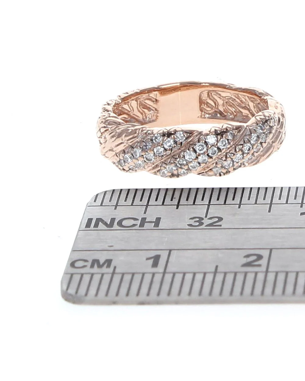 John Hardy Diamond Twisted Band - Image 3
