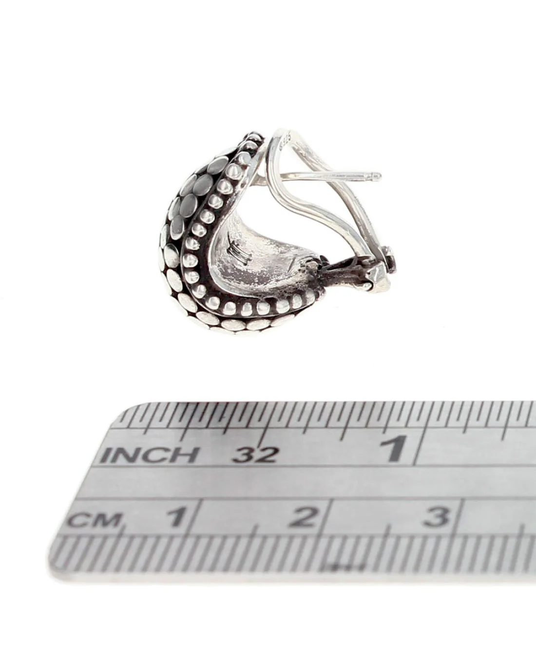 John Hardy Dot Buddha Belly Earrings - Image 3