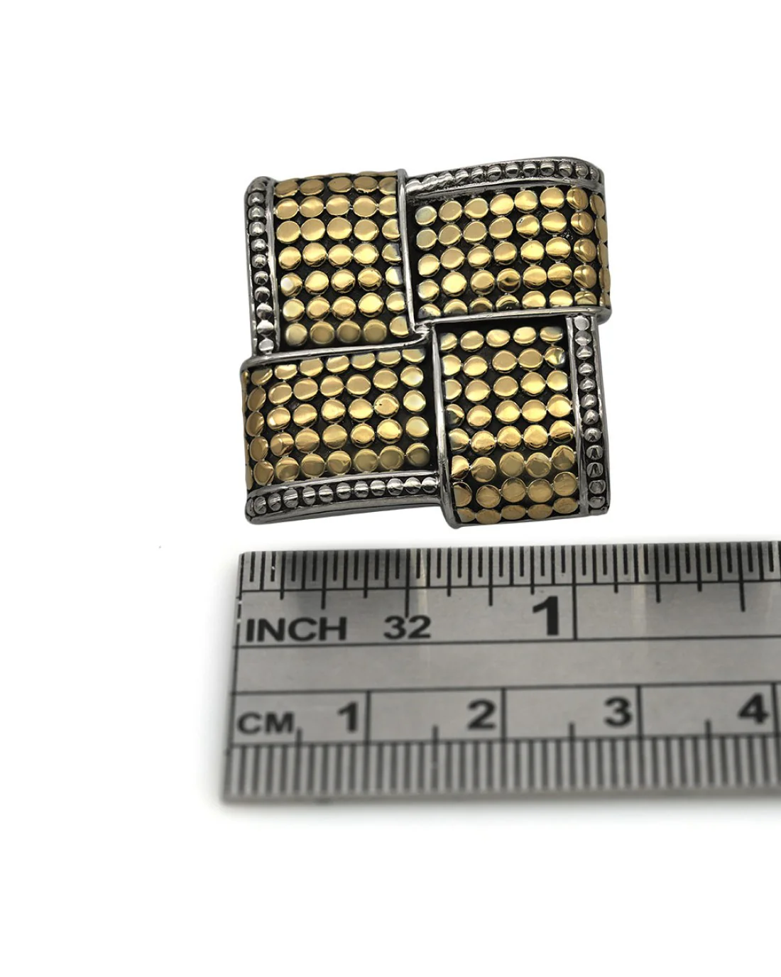 John Hardy Dot Crossover Ribbon Pin - Image 3