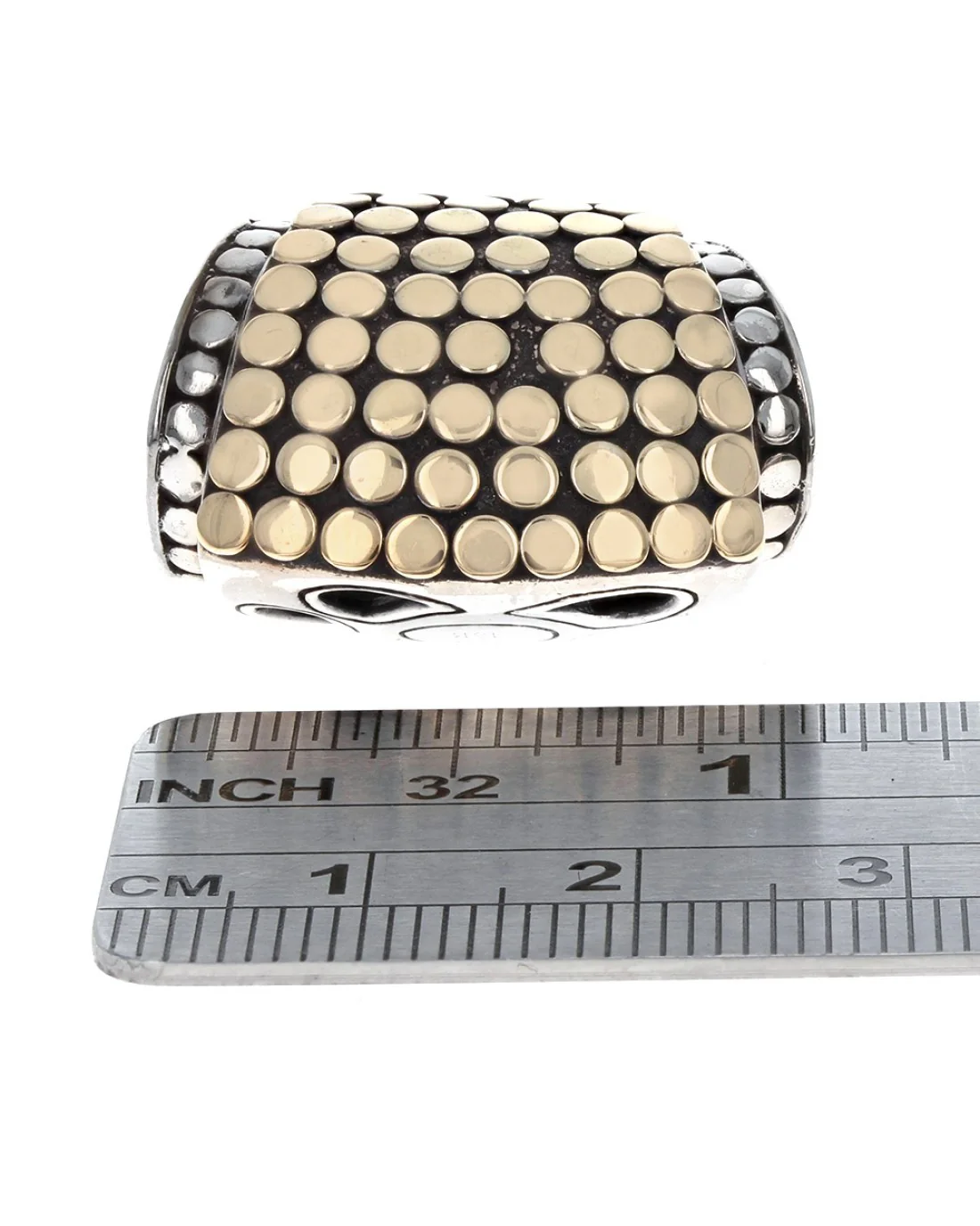 John Hardy Gold Dot Fan Enhancer Pendant - Image 3