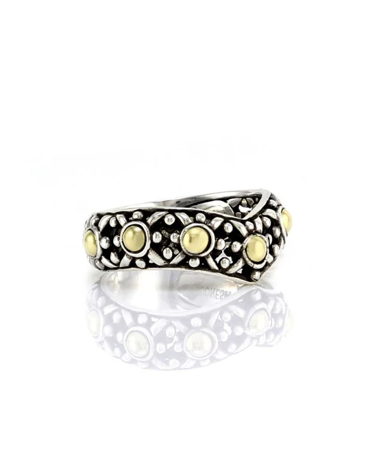 John Hardy Jaisalmer Chevron Ring