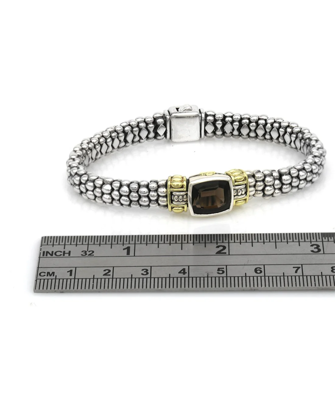 Lagos Caviar Smoky Quartz Bracelet - Image 3