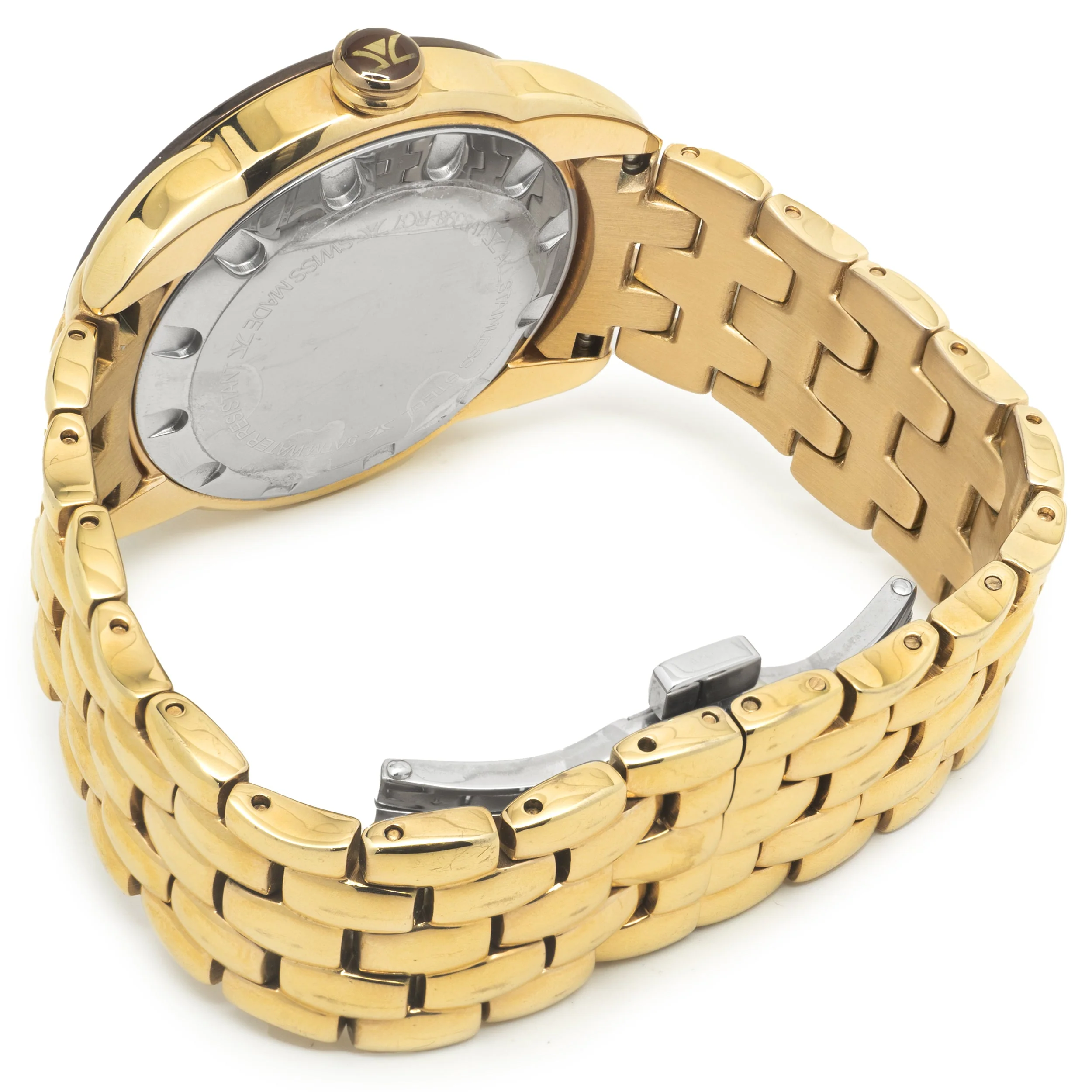 Levian Rose Plated Chocolate Diamond Ladies Watch - Image 3