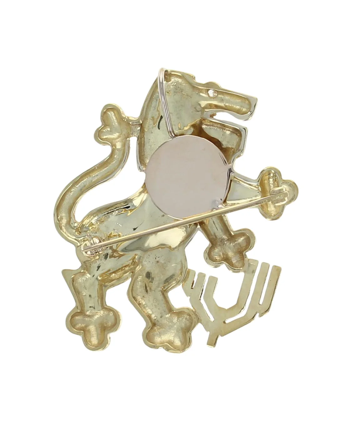 Lion of Judah Brooch/Pendant in Gold - Image 2