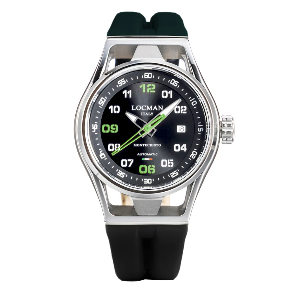 Locman Montecristo Automatic 42mm 0537A01S-00BKGRSK