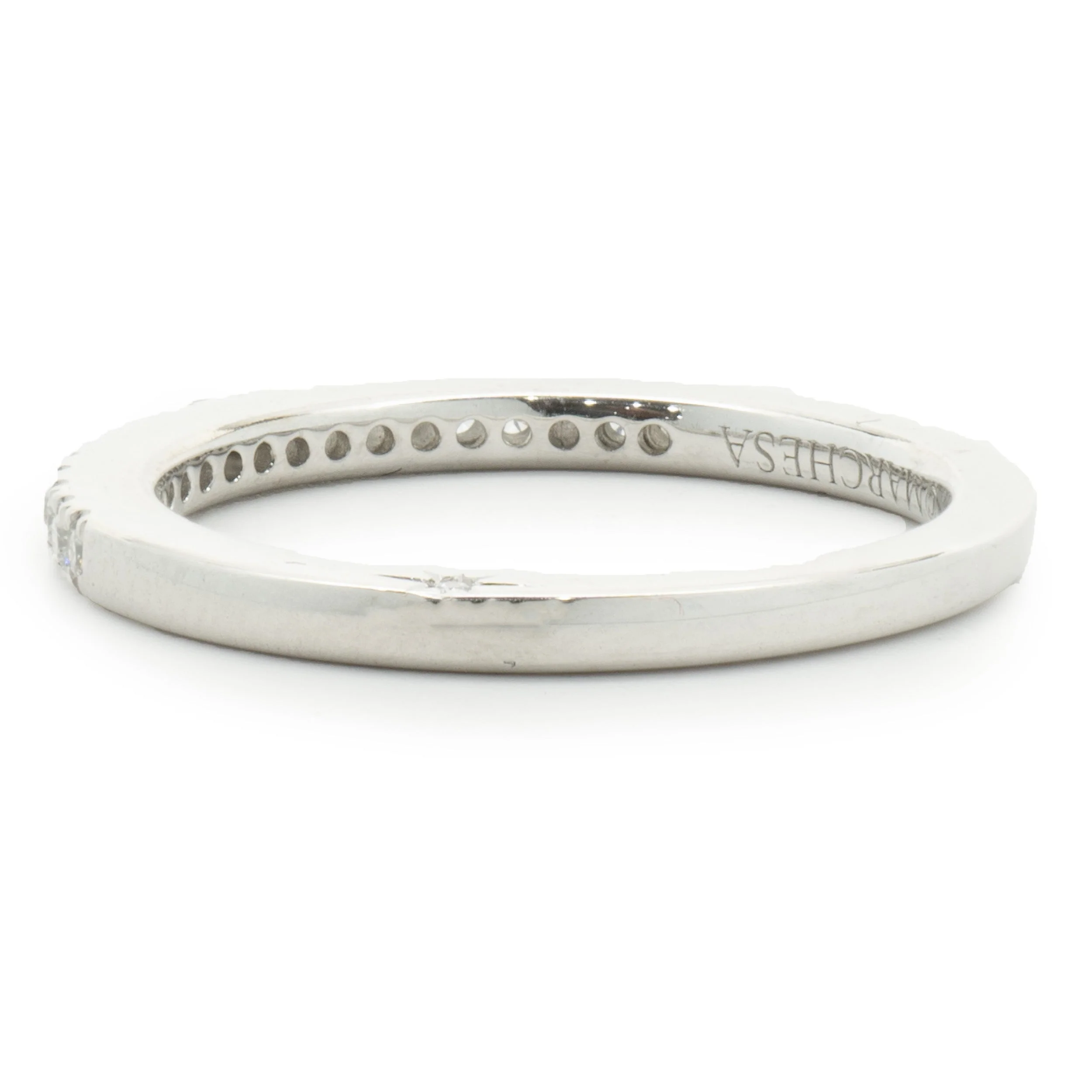 Marchesa 18 Karat White Gold Diamond Band - Image 3