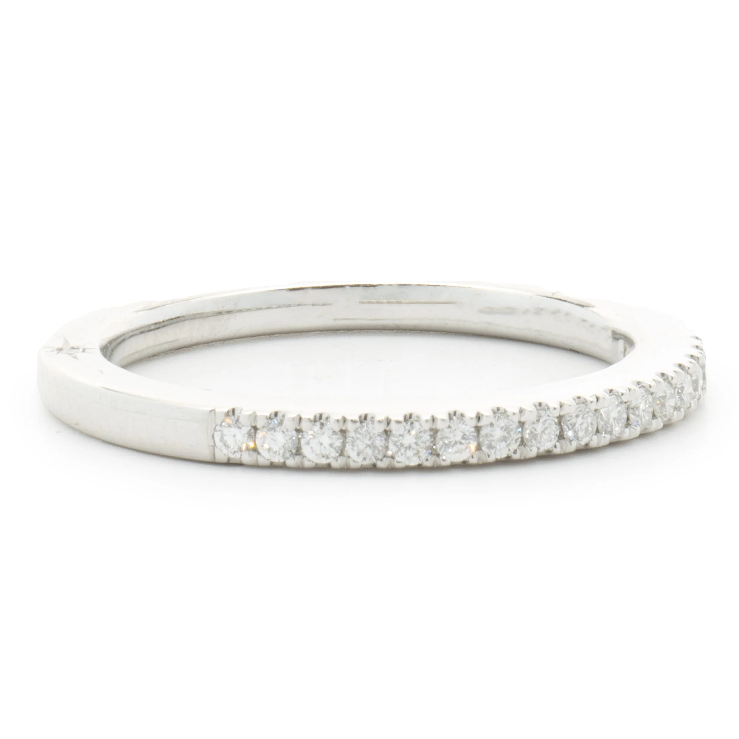 Marchesa 18 Karat White Gold Diamond Band - Image 4