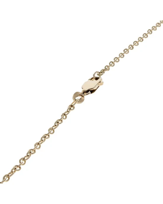 Mariner Link Station Rolo Link Chain Necklace - Image 2