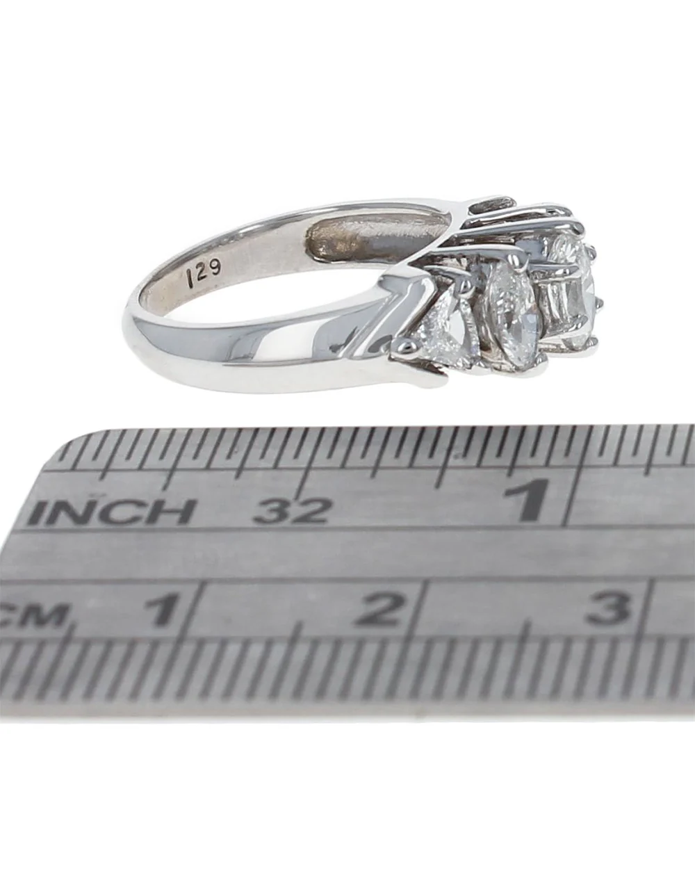 Marquise and Trilliant Diamond Ring - Image 3
