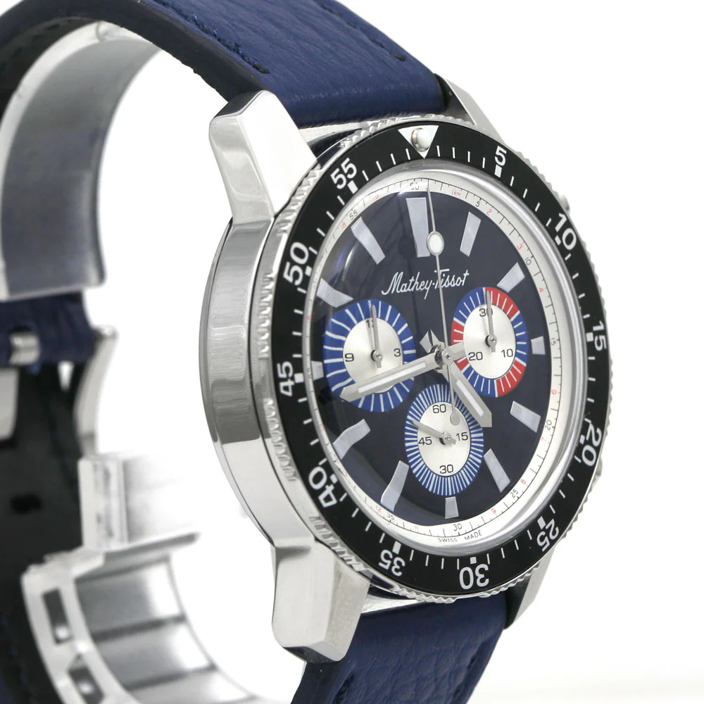 Mathey-Tissot X Massena LAB Chronograph '68 Limited Edition H1968CHNR - Image 2