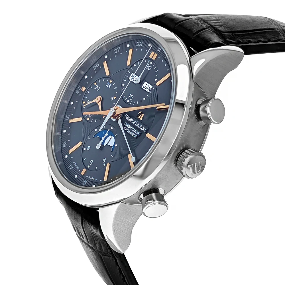 Maurice Lacroix Les Classiques Phase de Lune 41mm Chronograph LC6078 - Image 3