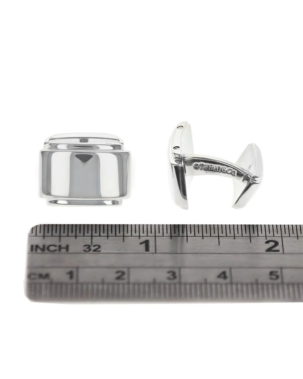 Metropolis Collection Cufflinks in Sterling Silver - Image 3