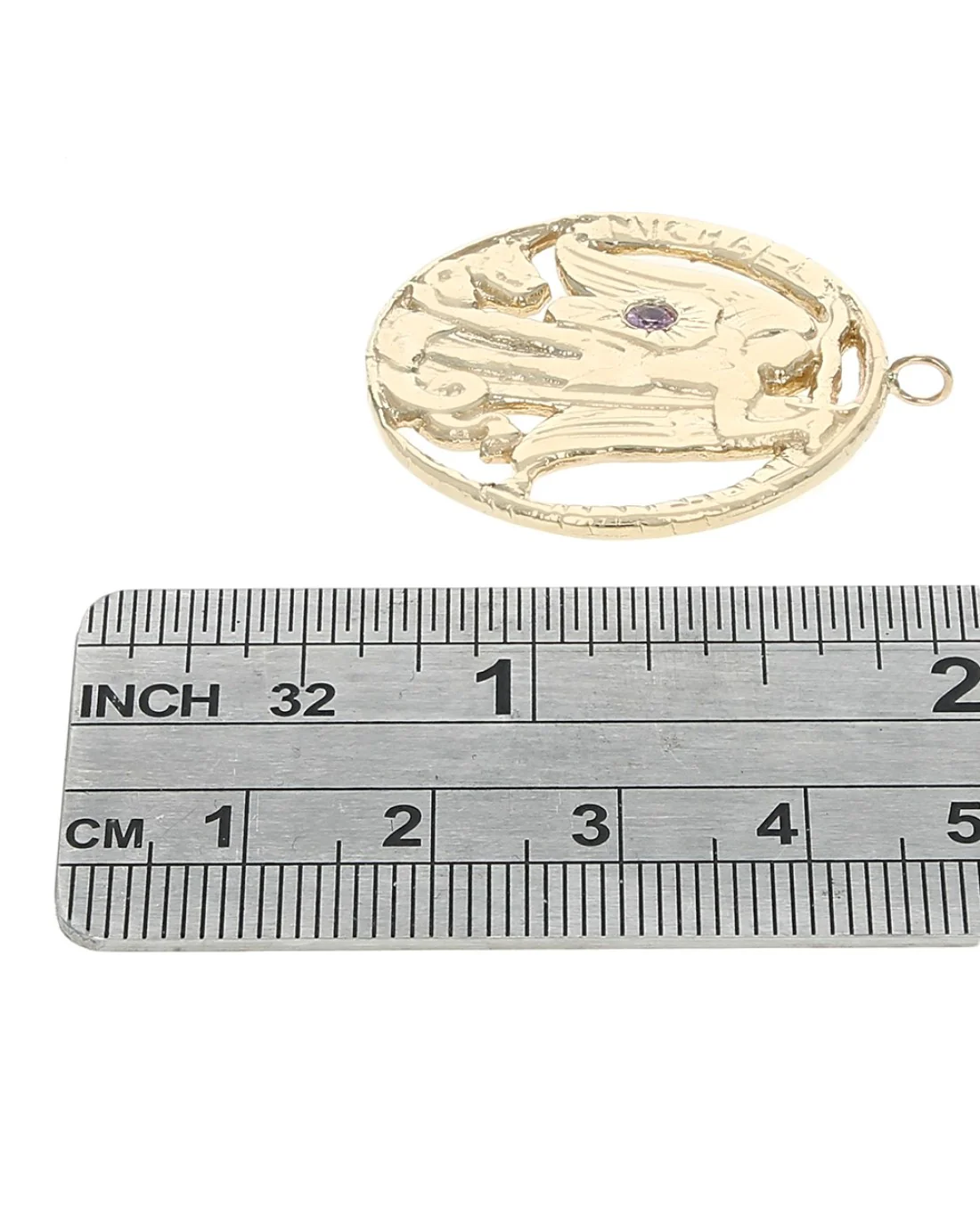 Michael the Archangel Cut Out Pendant - Image 3