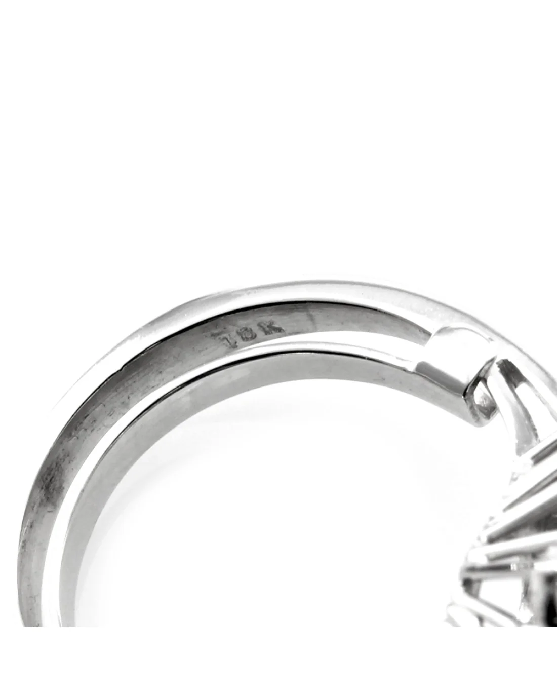 Mid-Century 1.32ctw Diamond Cluster Ring in 18K White Gold - Image 8